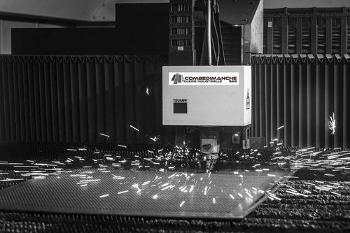 Taglio laser - COMBEDIMANCHE - acciaio / all'unità / per prototipazione