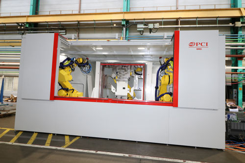 Cella robotizzata di lavorazione - PCI MACHINING