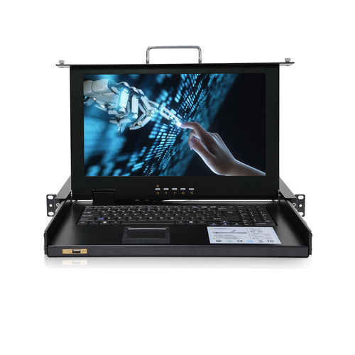 Switch KVM per rack - RGD-KVM-1508HD-VGA - Key Technology Rugged System Limited - con tastiera / digitale / con schermo LCD