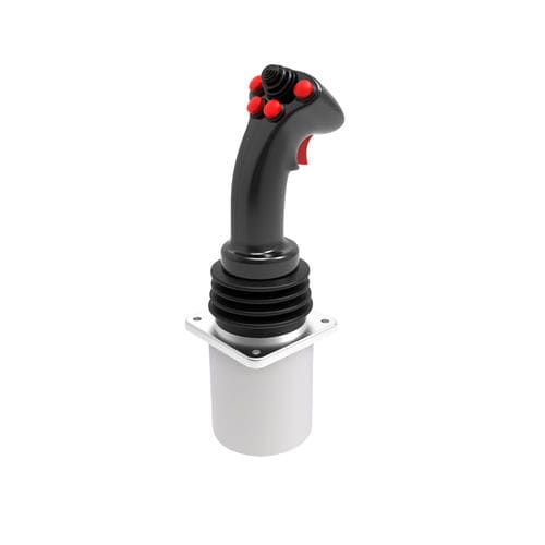 Joystick ad effetto Hall - RGD-JSK-GBC1S260000A - Key Technology Rugged System Limited - 2 assi / con pulsanti / per piastra motorizzata