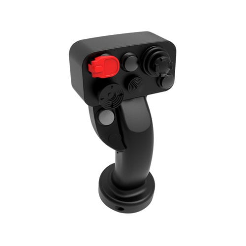 Joystick ad effetto Hall - RGD-JSK-GC-MU64FHP - Key Technology Rugged System Limited - pulsante / multidirezionale / con pulsanti