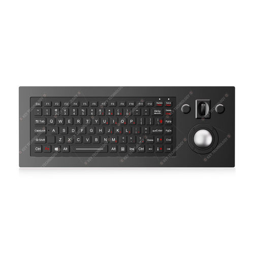 Tastiera ad incastro - K-TEK-M400-150-OTB-AVR-RM-FN-BL-151B-BT-DWP - Key Technology Rugged System Limited - a tasti meccanici / 88 tasti / con mouse integrato a due tasti