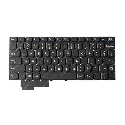 Tastiera ad incastro - K-TEK-V249-102-FN-SC-DM - Key Technology Rugged System Limited - con interruttori a forbice / 79 tasti / per l’industria dei trasporti