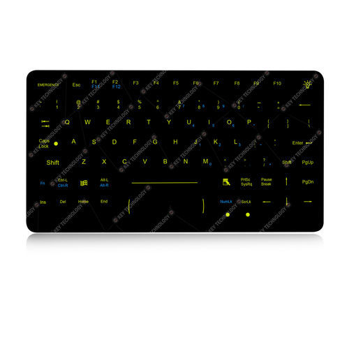 Tastiera da ufficio - K-TEK-M282-DHP-FN-BL-151B-IK-OEM - Key Technology Rugged System Limited - a tasti meccanici / con mouse integrato a tre tasti / 89 tasti