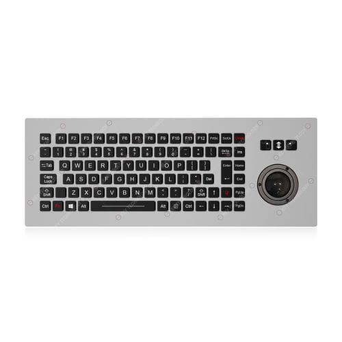 Tastiera da ufficio - K-TEK-M390-MTB-AVR-FN-BL-NV-151B-DWP - Key Technology Rugged System Limited - a tasti meccanici / con mouse integrato a tre tasti / 89 tasti