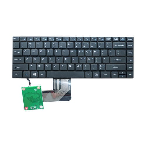 Tastiera ad incastro - K-TEK-V291-FN-UT-SC - Key Technology Rugged System Limited - con interruttori a forbice / 86 tasti / USB