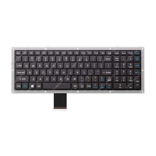 Tastiera ad incastro - K-TEK-V356KP-FN-BL-FC-PR-DM-DWP - Key Technology Rugged System Limited - con interruttori a forbice / 102 tasti / per l'industria automobilistica