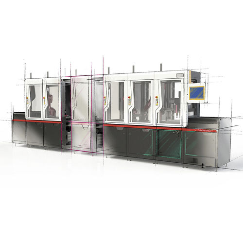 Linea di assemblaggio robotizzata - HUMARD Automation - elettrica / di marcatura / di saldatura