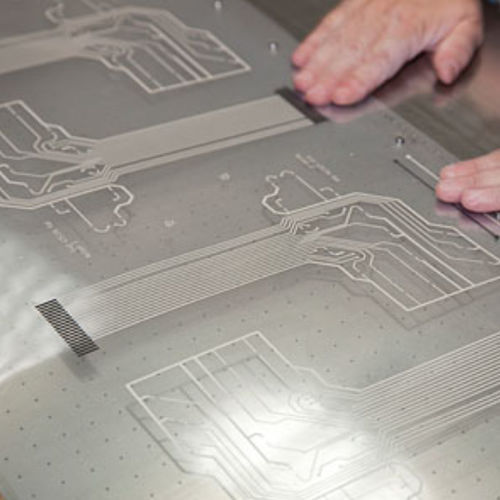 Circuito stampato flessibile - PIM INDUSTRIE - per sensore capacitivo / per dispositivi elettronici