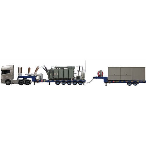Sottostazione mobile - YZB - Dowei Electric - isolata al gas / per distribuzione elettrica / per trasformatore alta tensione