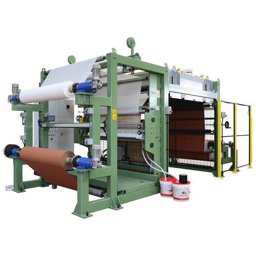 Laminatrice in rotoli - LM-VG - Biko Meccanica Srl - a base d'acqua / rivestita di abrasivo