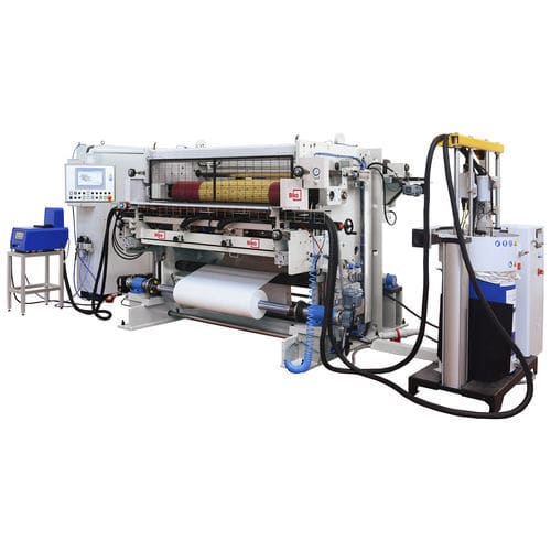 Laminatrice in rotoli - LM-HM-S - Biko Meccanica Srl - per colla termofusibile / rivestita di abrasivo