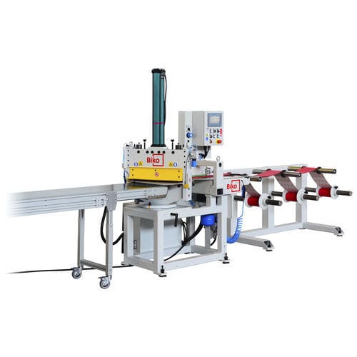Macchina da taglio di taglio trasversale - BTH-AF-ML-500 - Biko Meccanica Srl - a lama / per tela abrasiva / rivestita di abrasivo