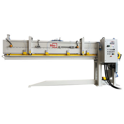 Pressa adesivatrice a larga banda - SPR series - Biko Meccanica Srl - per tela abrasiva / per carta abrasiva