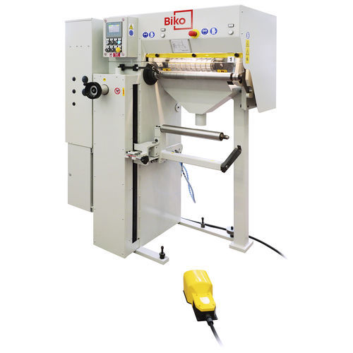 Taglierina a nastro - SBS-DF - Biko Meccanica Srl - per carta abrasiva / per tela abrasiva / automatica