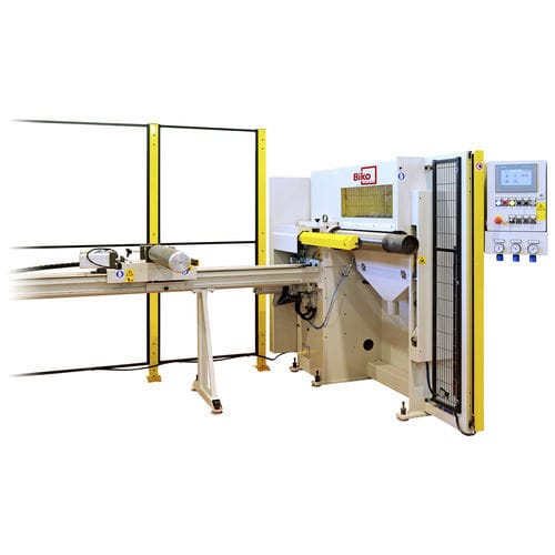 Taglierina a nastro - ABS1 series - Biko Meccanica Srl - per carta abrasiva / per tela abrasiva / automatica