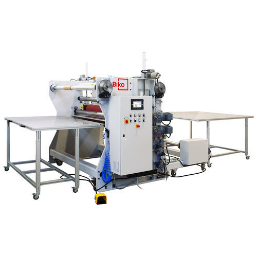 Laminatrice per tessuti - LM-WR - Biko Meccanica Srl - per film in plastica / di lastre di schiuma