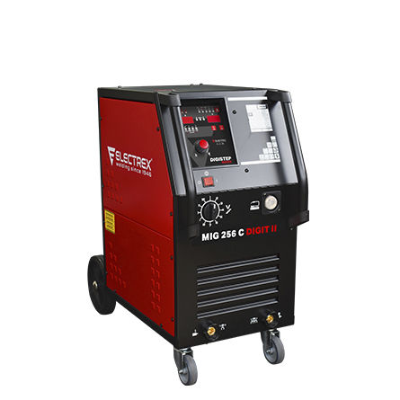 Macchina saldatrice MIG - 256 C DIGIT II - ELECTREX - MAG / semiautomatica / con rotelle