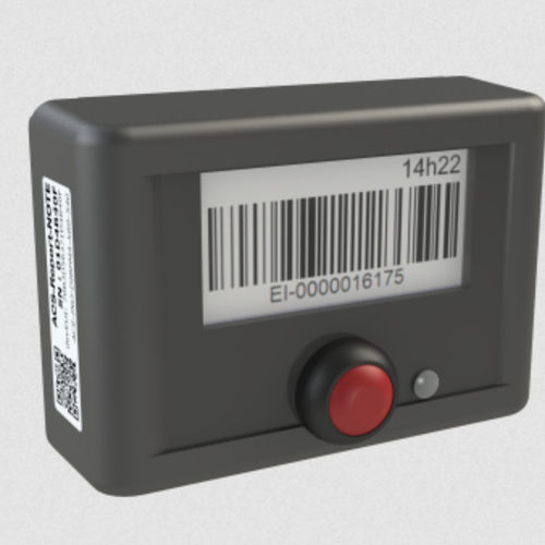 Indicatore di portata - ACS-REPORT-NOTE® - INEO-SENSE - etichette / con display LED / da montare su pannello