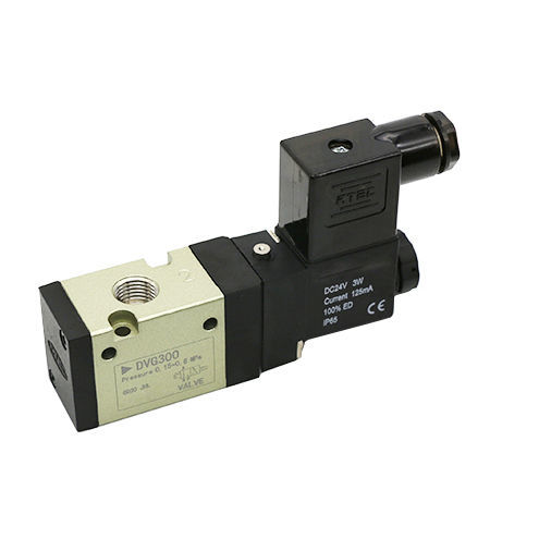 Elettrovalvola a comando assistito - DVG Series - HANVAC GMBH - a 3 vie / NO / NC