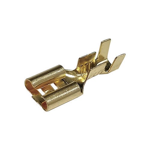 Terminazione per cavo crimpabile - AK-AK series - SAS - femmina / senza isolamento elettrico / in ottone
