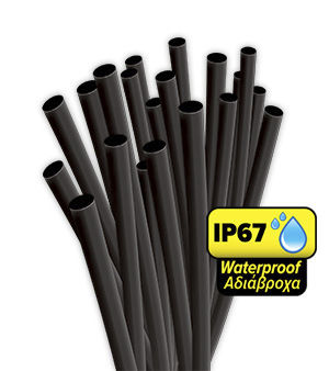 Guaina termoretraibile - AK-TH series - SAS - tubolare / per cavi elettrici / IP67