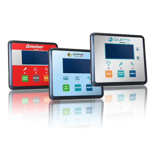 HMI con touch screen - SAET SRL - mobile / 128 x 64 / LCD