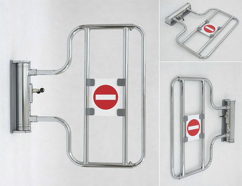 Cancello battente - DAMIX LTD - manuale / per controllo accessi / in metallo