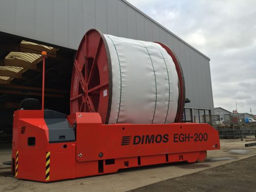 Transporter di bobina - DIMOS Maschinenbau GmbH - su ruota
