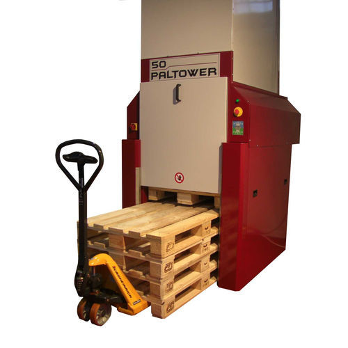 Accatastatore per di pallet vuoti - PALTOWER 50 - Paltower - Maurer Industrieprodukte GmbH - automatico