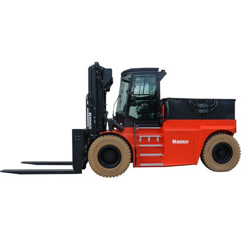 Carrello elevatore elettrico - AC160L-12 - Raniero forklifts - LAMPOCAR Srl - con conducente seduto / per movimentazione / per carichi pesanti