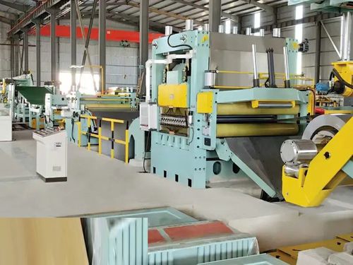 Linea di taglio trasversale per ferro - New Victor Tube Mills - di bobina / per l'industria automobilistica / per l'industria della trasformazione