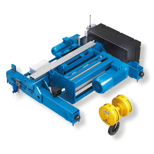 Paranco a cavo elettrico - GMD20 - Güralp Vinc ve Makina Konstrüksiyon San. ve Tic. A.S. - con carrelli / con carrello monorotaia / doppio