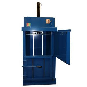 Pressa imballatrice per cartone - MHM 40 - MHM UK LTD - per rifiuti / verticale / a carico frontale