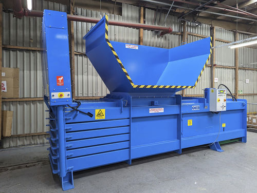 Pressa imballatrice per cartone - MHM XL50 - MHM UK LTD - per rifiuti / orizzontale / a carico dall'alto