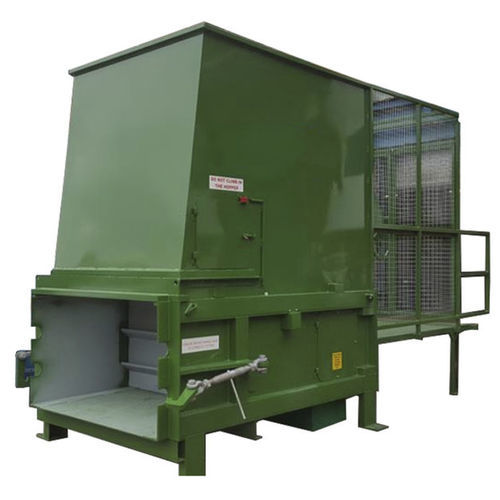 Compattatore per rifiuti misto - MHM 1500 - MHM UK LTD - fisso / idraulico / a carico dall'alto