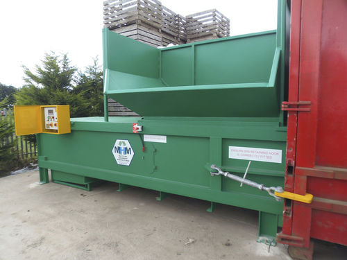 Compattatore per rifiuti misto - MHM 2800 - MHM UK LTD - fisso / idraulico / a carico dall'alto