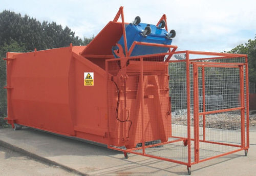 Compattatore per rifiuti misto - MHM 32YD - MHM UK LTD - mobile / idraulico / con caricamento laterale