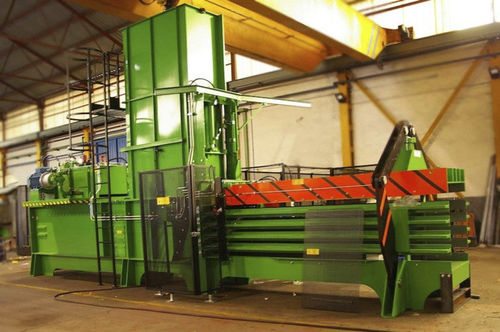 Pressa imballatrice per rifiuti - JS-1800 series - MHM UK LTD - orizzontale / a canale / automatica