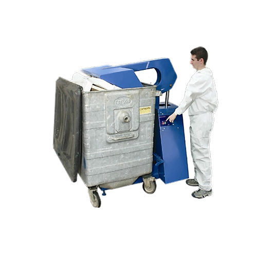 Pressa imballatrice per rifiuti - MHM 1100 - MHM UK LTD - verticale / compatta / mobile