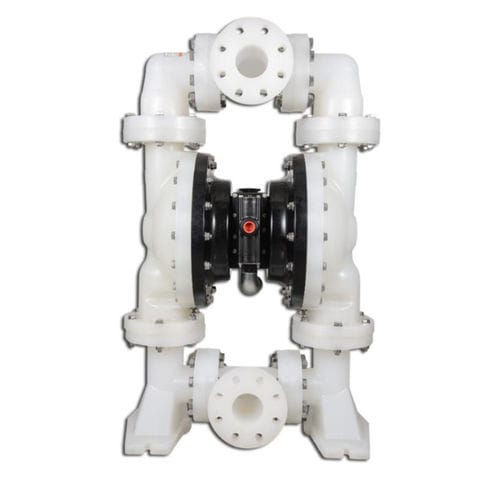 Pompa a doppia membrana - Guangzhou Huayue Automation Equipment Co., Ltd - per acque cariche / elettrica / fissa