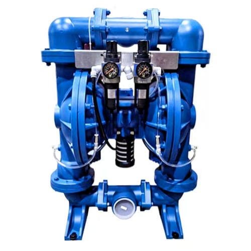 Pompa a doppia membrana - Guangzhou Huayue Automation Equipment Co., Ltd - per acque cariche / elettrica / fissa