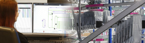 Sistema di controllo di gestione dei magazzini WMS - BEUMER Group GmbH & Co.KG - di processo / di automatizzazione / digitale