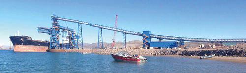Caricatore di nave per carbone - BEUMER Group GmbH & Co.KG