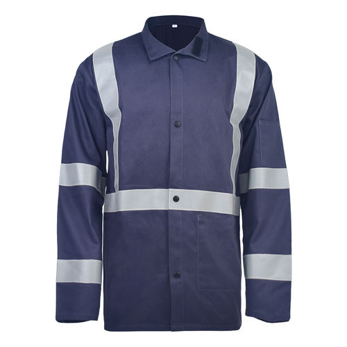 Giacca da lavoro - MS-329 - GUANGXI DAHUA MING SHUN PROTECTIVE PRODUCTS CO. ,LTD - ignifuga / in tessuto / in cotone