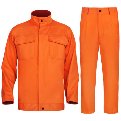Tuta da lavoro - MS-313O - GUANGXI DAHUA MING SHUN PROTECTIVE PRODUCTS CO. ,LTD - ignifuga / in pelle / in tessuto