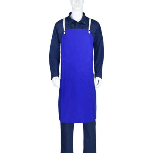 Grembiule da lavoro - MS-483 - GUANGXI DAHUA MING SHUN PROTECTIVE PRODUCTS CO. ,LTD - resistente al calore / ignifugo / in cotone