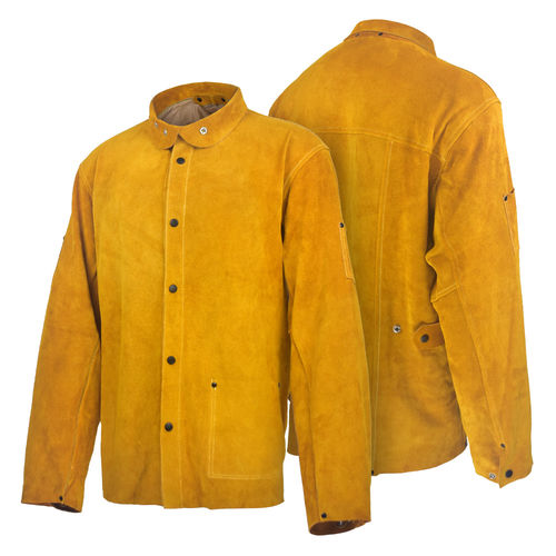 Giacca da lavoro - MS-386A - GUANGXI DAHUA MING SHUN PROTECTIVE PRODUCTS CO. ,LTD - in pelle / per saldatura / unisex
