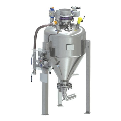 Sistema di trasporto pneumatico in fase densa - BART-ONE - Air-Tec System srl - per materiali alla rinfusa / per applicazioni ad alta temperatura / di trasporto