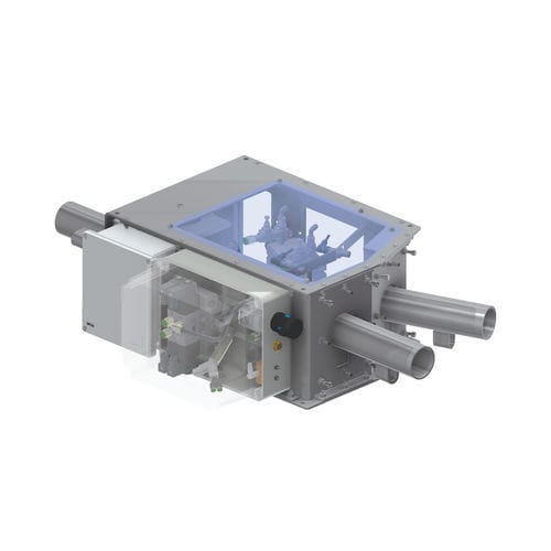 Valvola deviatrice per trasporto pneumatico - Air-Tec System srl - per cereali / a 3 vie